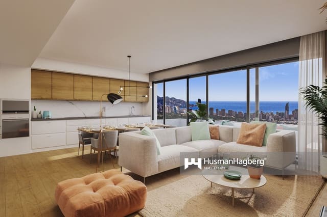 2 sypialnia Apartament na sprzedaż w Benidorm z basenem - 460 000 € (Ref: 10008194)