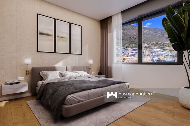 2 sypialnia Apartament na sprzedaż w Benidorm z basenem - 460 000 € (Ref: 10008194)