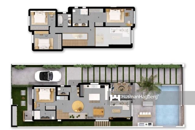 4 bedroom Villa for sale in Albir, Alfaz del Pi / L'Alfàs del Pi with pool - € 875,000 (Ref: 10008200)