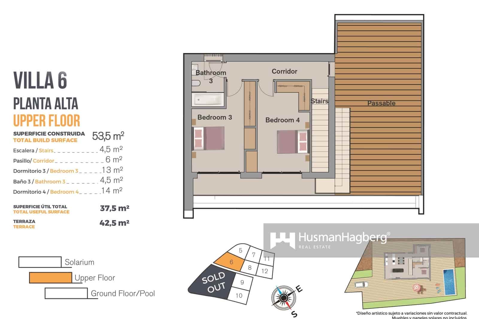 4 makuuhuone Huvila myytävänä paikassa Benidorm mukana uima-altaan - 690 000 € (Ref: 10008205)