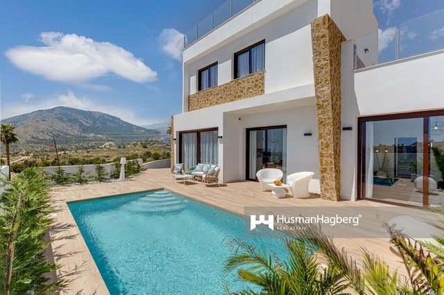 4 makuuhuone Huvila myytävänä paikassa Benidorm mukana uima-altaan - 690 000 € (Ref: 10008205)