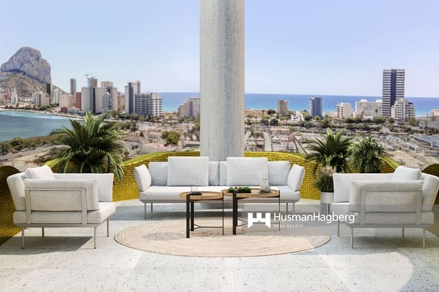 3 Zimmer Apartment zu verkaufen in Cometa - Carrió, Calpe / Calp mit Pool - 465.000 € (Ref: 10010147)