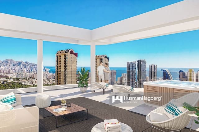 2 bedroom Apartment for sale in Playa Poniente, Benidorm with pool - € 399,000 (Ref: 10010154)