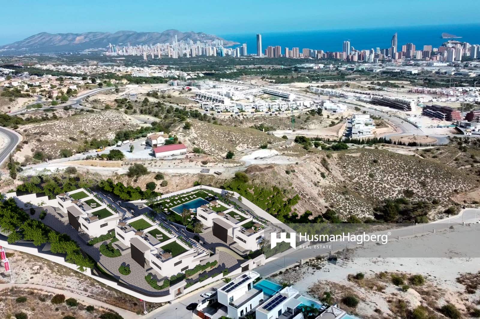 2 soveværelse Lejlighed til salg i Benidorm med swimmingpool - € 389.900 (Ref: 10012767)