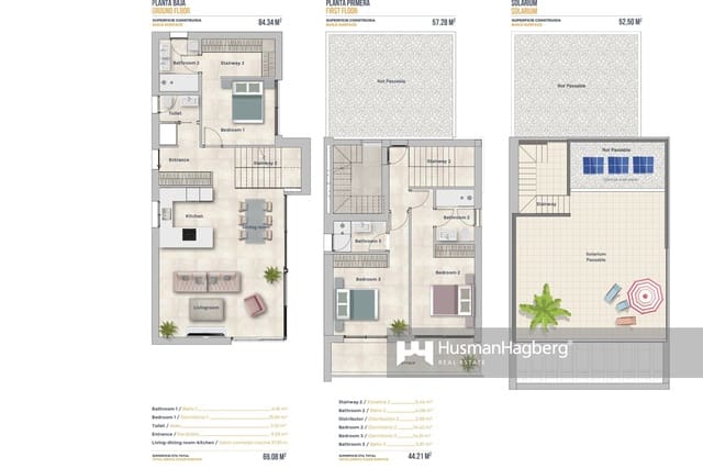 3 soveværelse Villa til salg i Benidorm med swimmingpool - € 565.000 (Ref: 10014985)