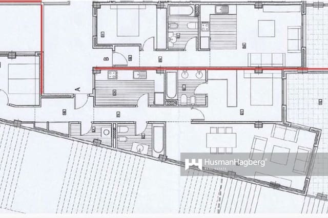 3 makuuhuone Huoneisto myytävänä paikassa Relleu mukana uima-altaan - 228 000 € (Ref: 10018801)