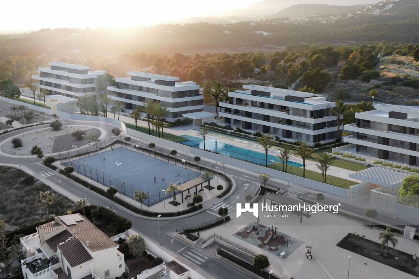 Apartamento de 2 habitaciones en La Nucia en venta con piscina - 437.950 € (Ref: 10018802)