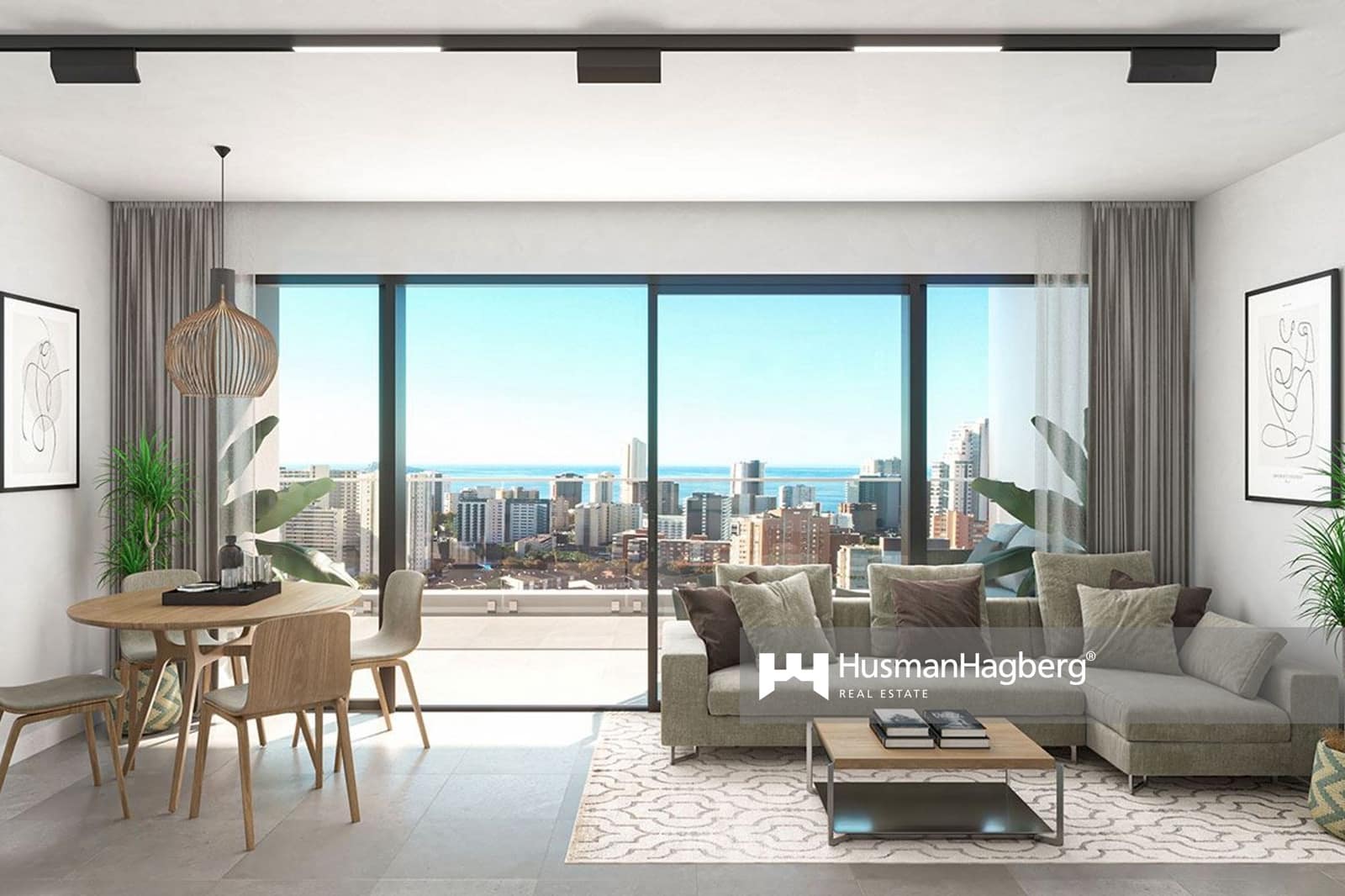 2 quarto Apartamento para venda em Benidorm com piscina - 375 000 € (Ref: 10018804)