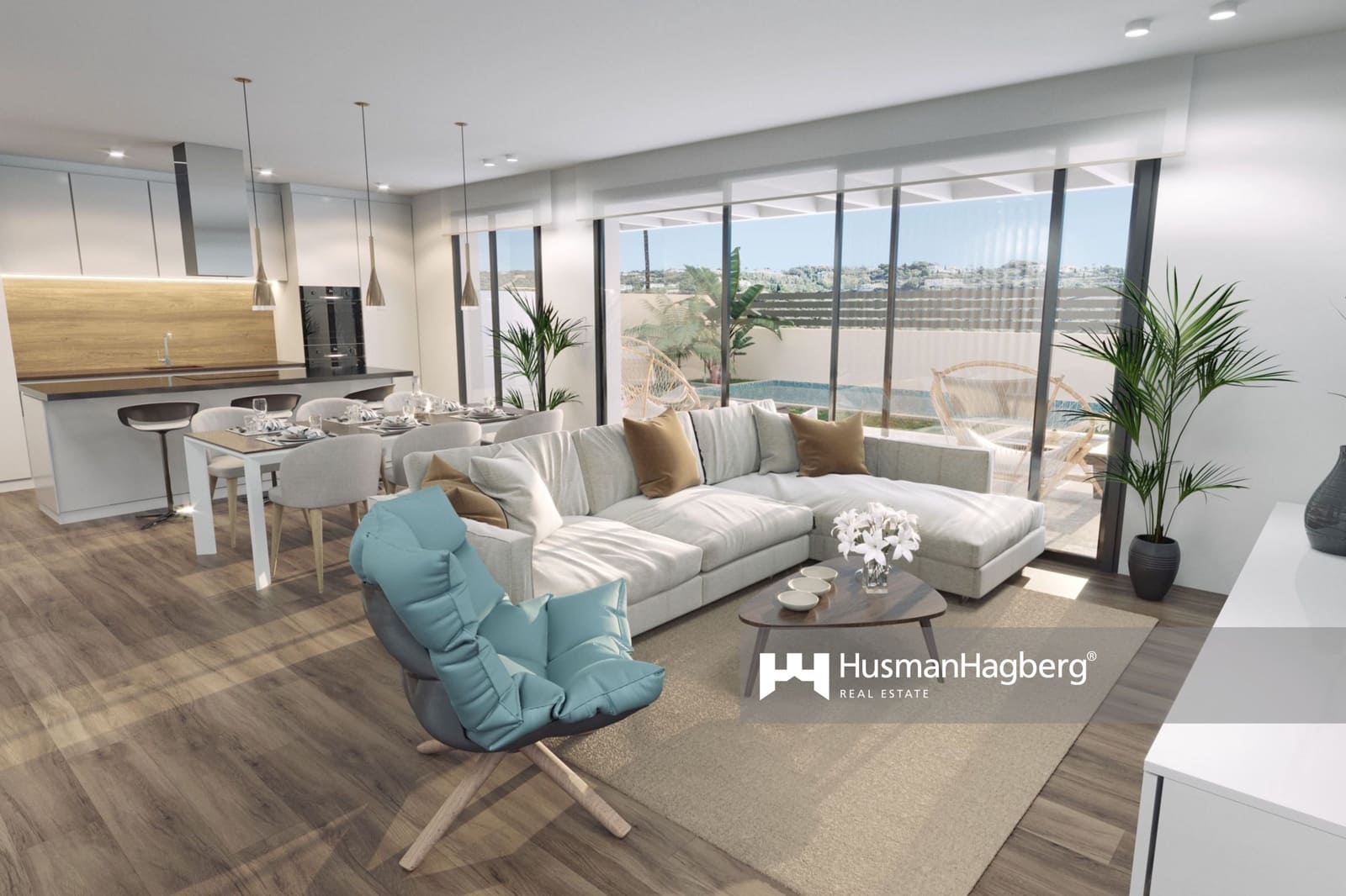 3 sovrum Villa till salu i Benidorm med pool - 549 000 € (Ref: 10020076)