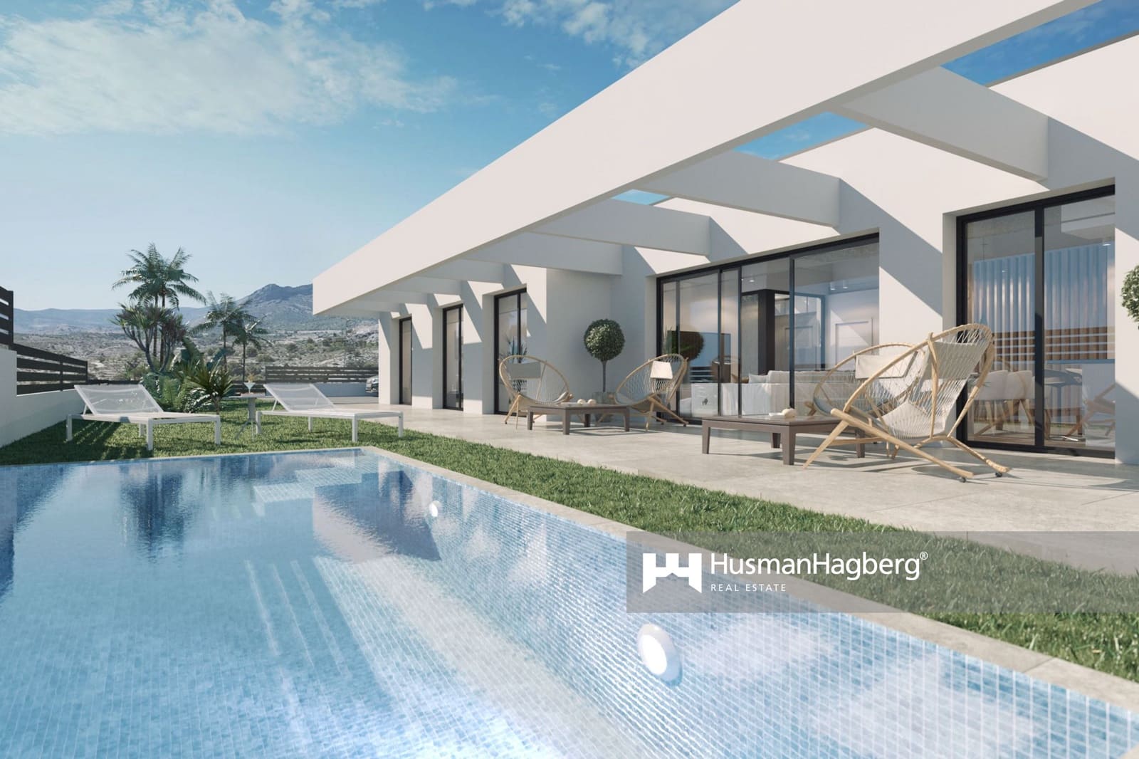 3 sovrum Villa till salu i Benidorm med pool - 549 000 € (Ref: 10020076)