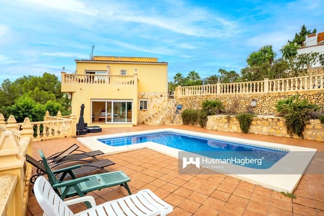 4 sypialnia Willa na sprzedaż w Coloma  , La Nucia z basenem - 590 000 € (Ref: 10020081)