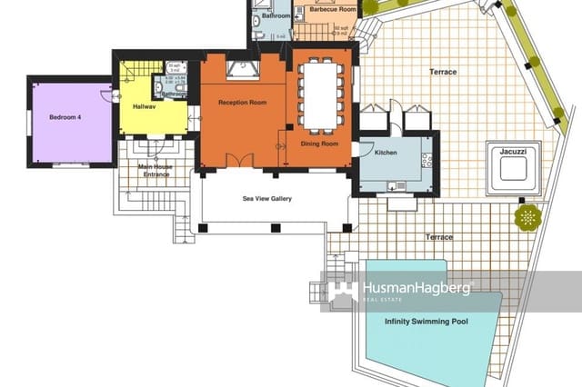 6 bedroom Villa for sale in Poble Nou - Montiboli, La Villajoyosa / Vila Joiosa with pool - € 1,495,000 (Ref: 10021909)