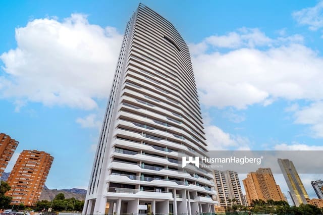2 makuuhuone Huoneisto myytävänä paikassa Playa Poniente, Benidorm mukana uima-altaan - 535 000 € (Ref: 10023506)