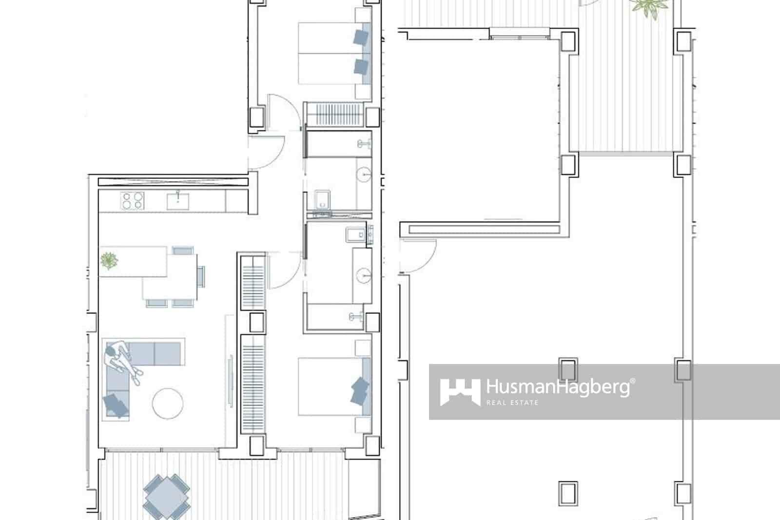 2 soveværelse Lejlighed til salg i La Villajoyosa / Vila Joiosa med swimmingpool - € 380.000 (Ref: 10023515)