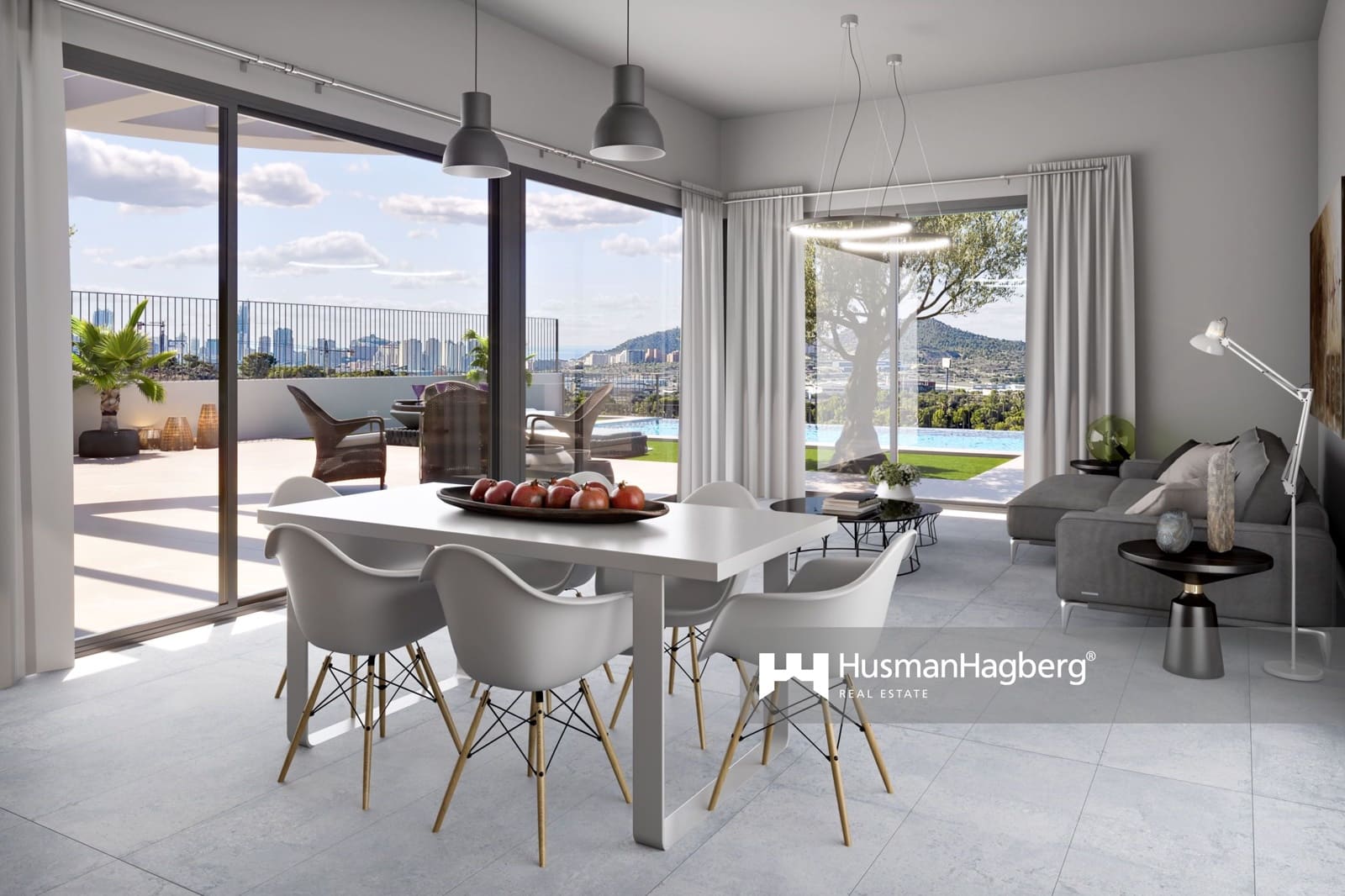 4 makuuhuone Huvila myytävänä paikassa Benidorm mukana uima-altaan - 1 150 000 € (Ref: 10023517)