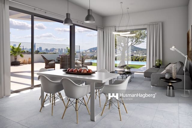 4 makuuhuone Huvila myytävänä paikassa Benidorm mukana uima-altaan - 1 150 000 € (Ref: 10023517)