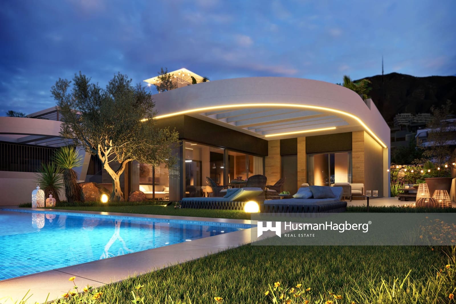 4 makuuhuone Huvila myytävänä paikassa Benidorm mukana uima-altaan - 1 150 000 € (Ref: 10023517)