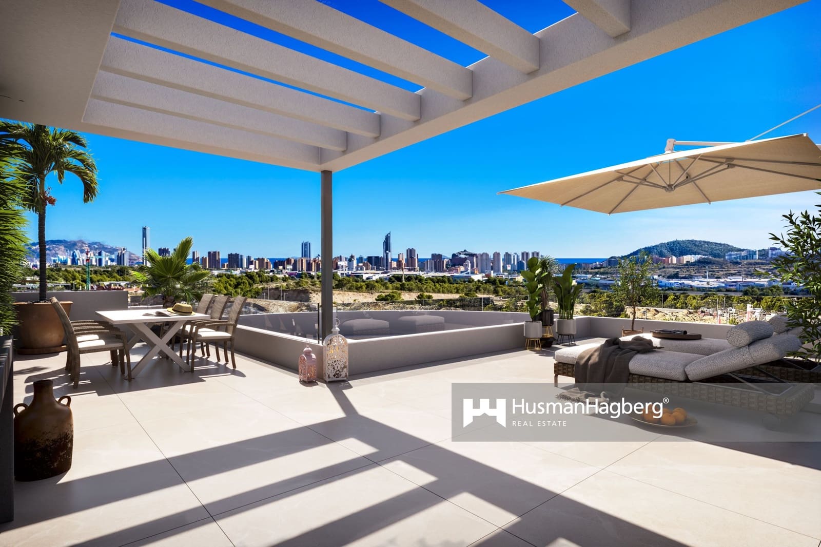 4 makuuhuone Huvila myytävänä paikassa Benidorm mukana uima-altaan - 1 150 000 € (Ref: 10023517)
