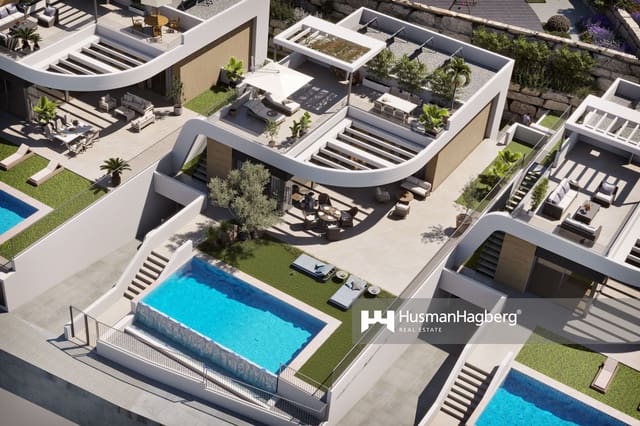 4 makuuhuone Huvila myytävänä paikassa Benidorm mukana uima-altaan - 1 150 000 € (Ref: 10023517)