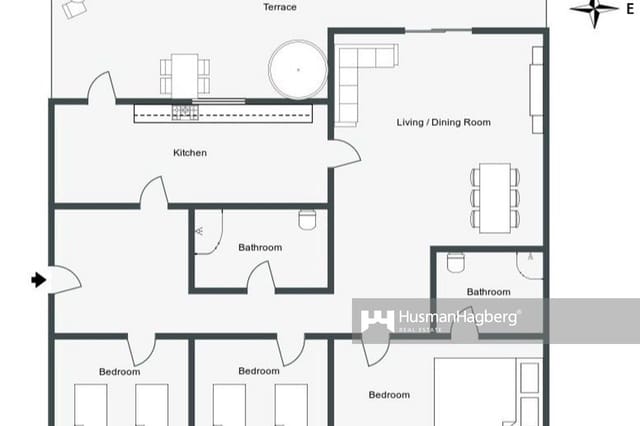 3 sovrum Lägenhet till salu i Benidorm med pool - 490 000 € (Ref: 10025027)
