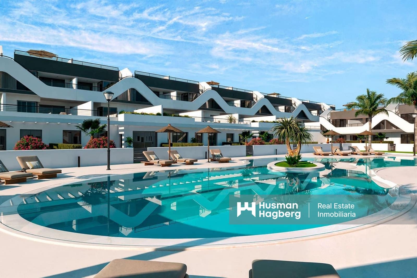 2 soveværelse Lejlighed til salg i Alfaz del Pi / L'Alfas del Pi med swimmingpool - € 274.000 (Ref: 10029935)