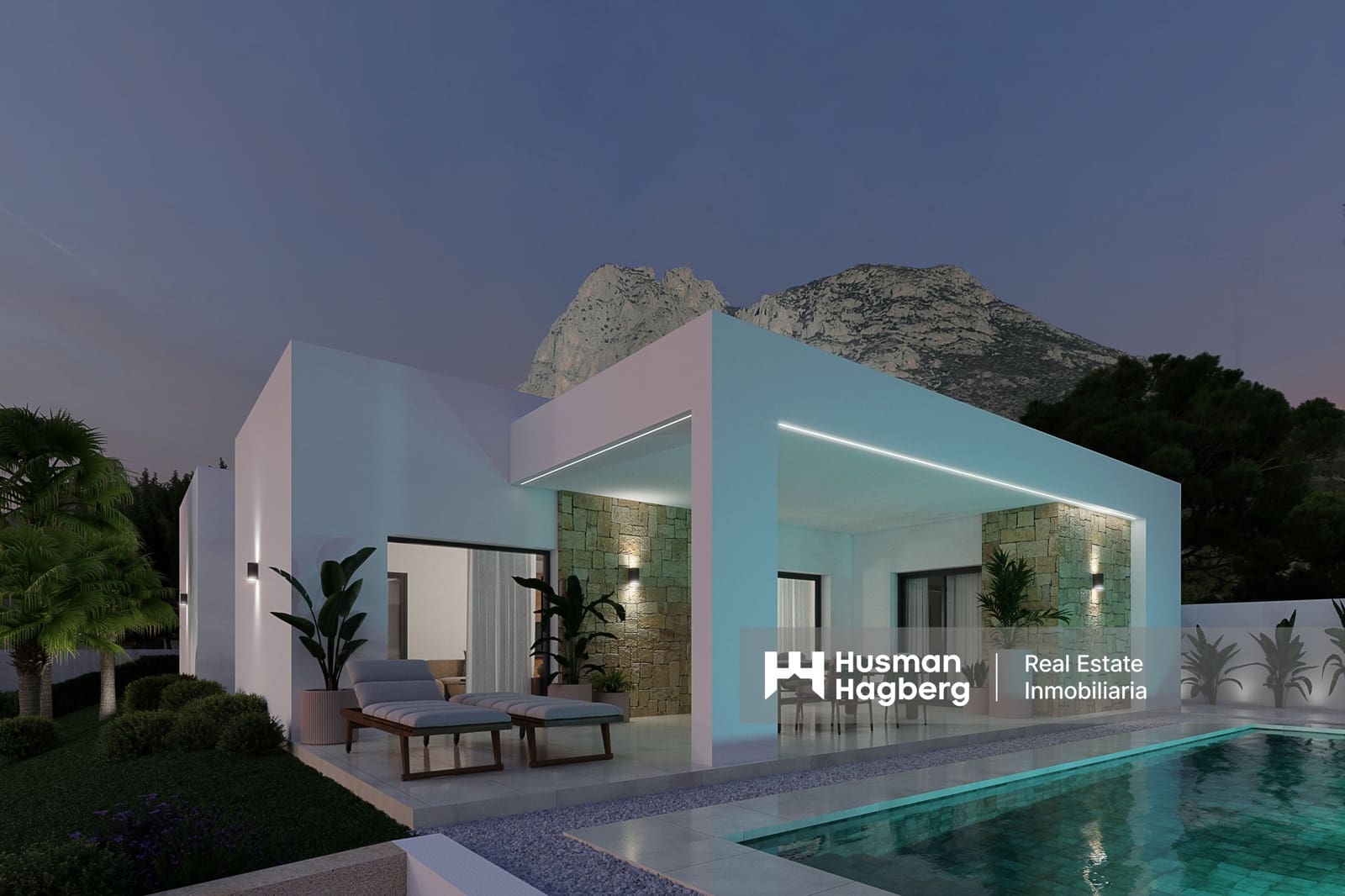 3 makuuhuone Huvila myytävänä paikassa Benidorm mukana uima-altaan - 695 000 € (Ref: 10029939)