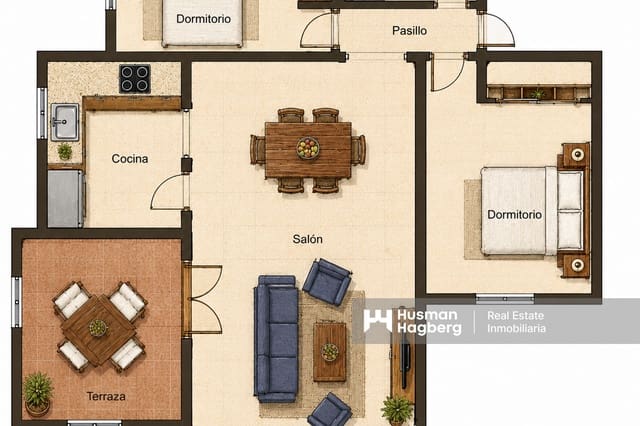 2 soveværelse Villa til salg i Escandinavia - Cautivador, Alfaz del Pi / L'Alfàs del Pi - € 450.000 (Ref: 10050681)