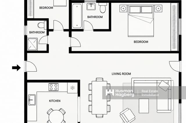 4 soveværelse Villa til salg i Oltamar - Cucarres, Calpe / Calp med swimmingpool garage - € 649.000 (Ref: 10170418)