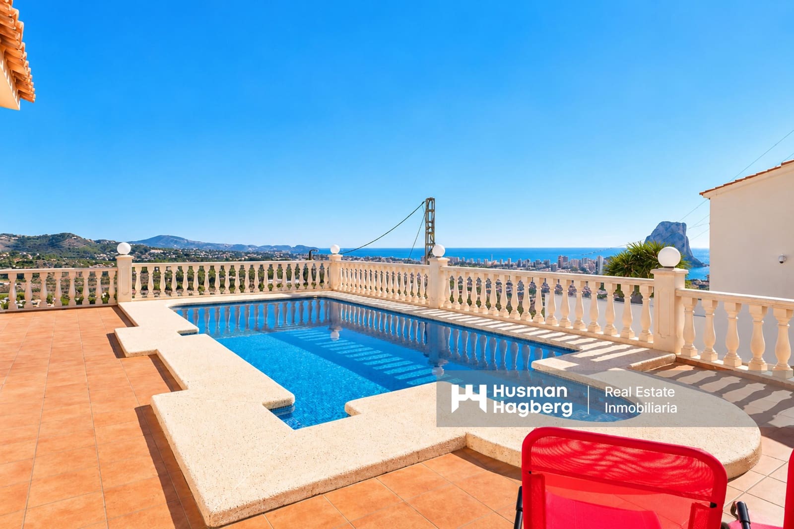 4 soverom Villa til salgs i Calpe / Calp med svømmebasseng garasje - € 649 000 (Ref: 10170418)