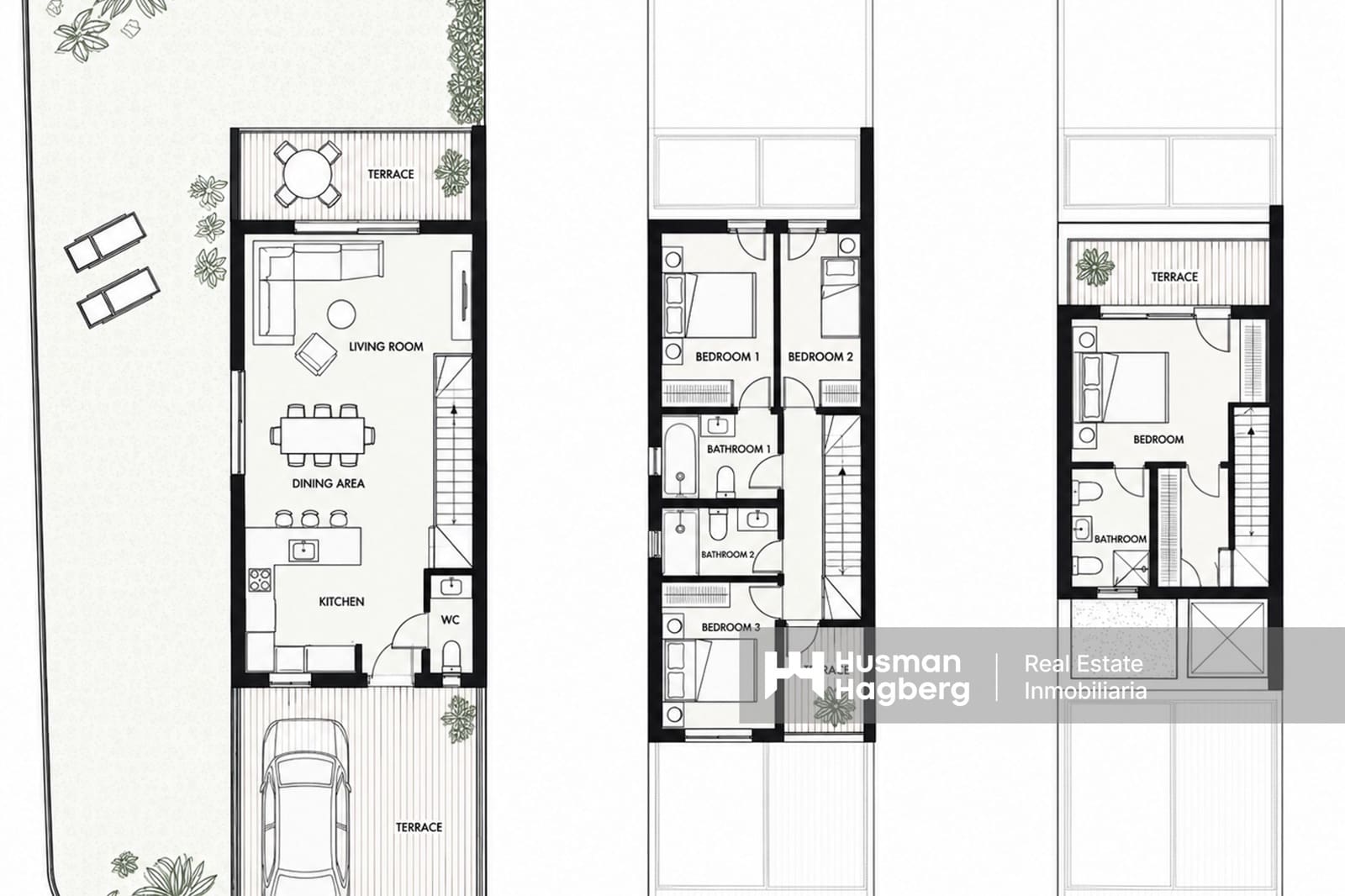 3 sypialnia Dom na sprzedaż w Denia z basenem garażem - 434 500 € (Ref: 10170423)
