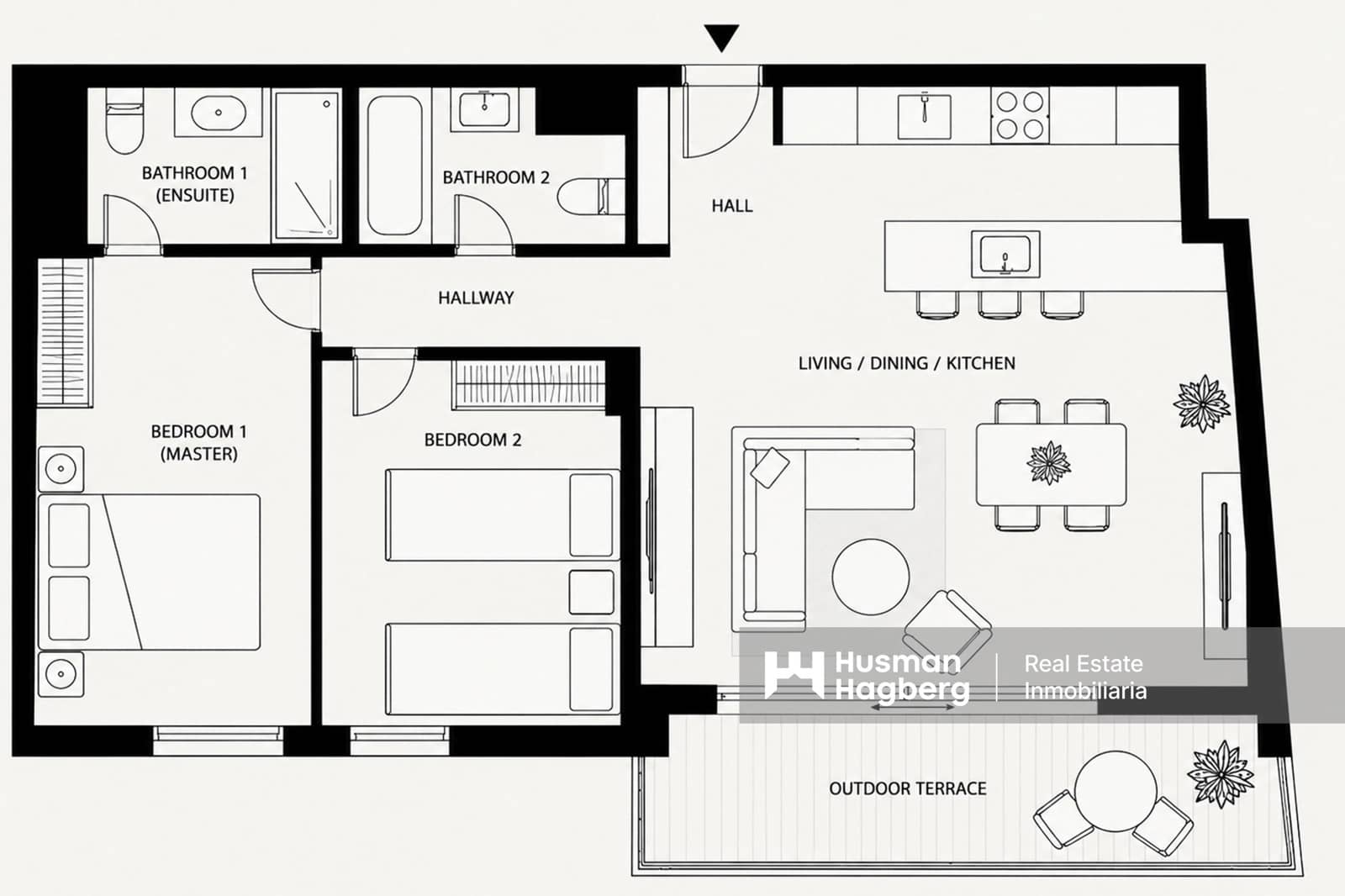 2 bedroom Apartment for sale in Denia with pool garage - € 349,000 (Ref: 10176254)