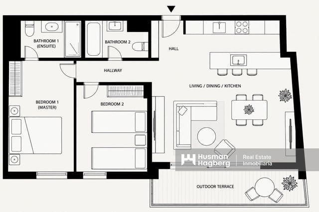 2 slaapkamer Appartement te koop in El Puerto, Dénia met zwembad garage - € 349.000 (Ref: 10176254)