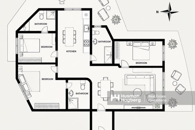 3 slaapkamer Appartement te koop in Altea met zwembad garage - € 669.000 (Ref: 10179764)