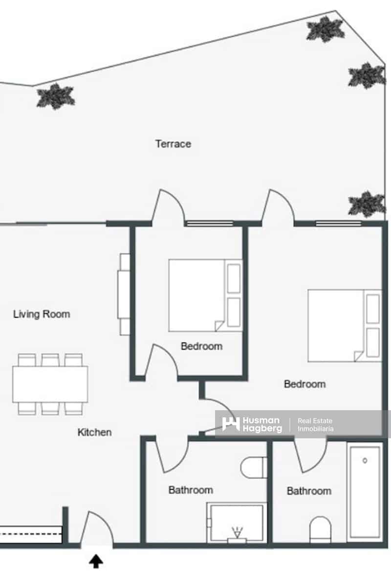 2 soveværelse Lejlighed til salg i Altea med swimmingpool - € 399.000 (Ref: 9324182)