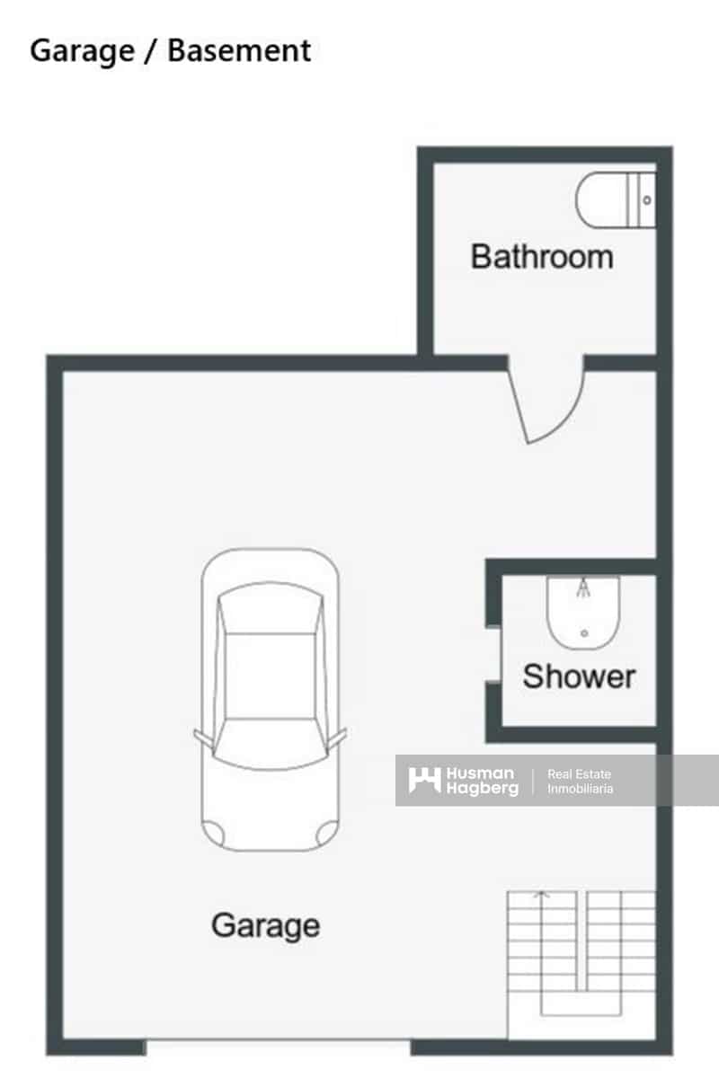 2 sovrum Hus till salu i Albir med pool - 325 000 € (Ref: 9344247)