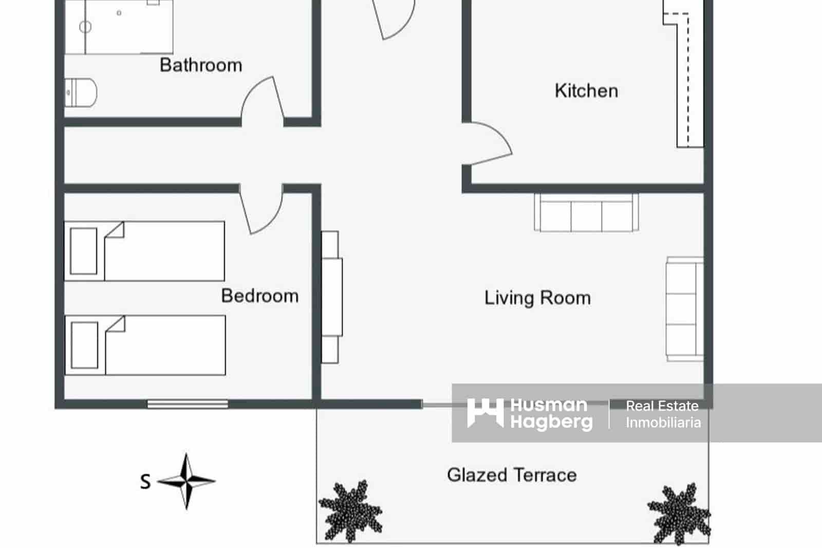 1 soverom Leilighet til salgs i La Villajoyosa / Vila Joiosa med svømmebasseng - € 175 000 (Ref: 9346674)