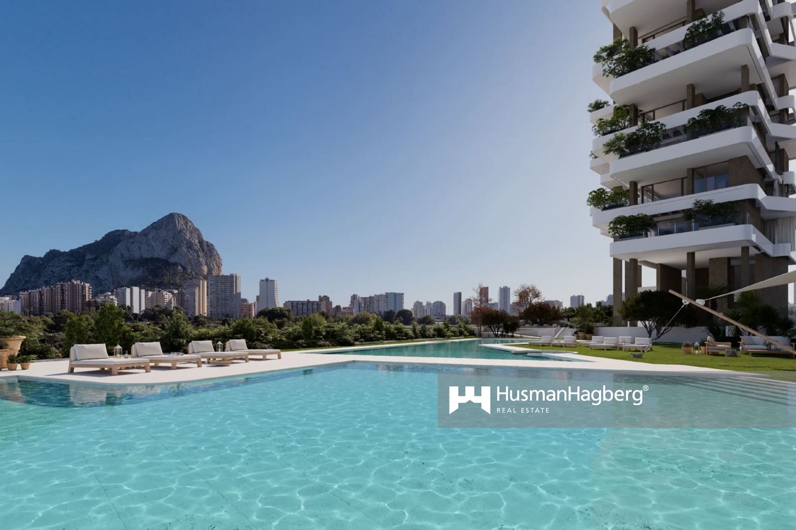 3 makuuhuone Huoneisto myytävänä paikassa Calpe / Calp mukana uima-altaan - 830 000 € (Ref: 9387087)