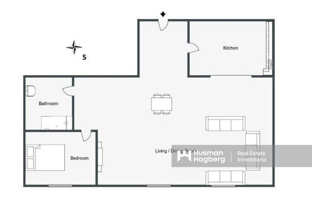 1 slaapkamer Appartement te koop in La Cala de Villajoyosa, La Villajoyosa / Vila Joiosa met zwembad - € 235.000 (Ref: 9395594)