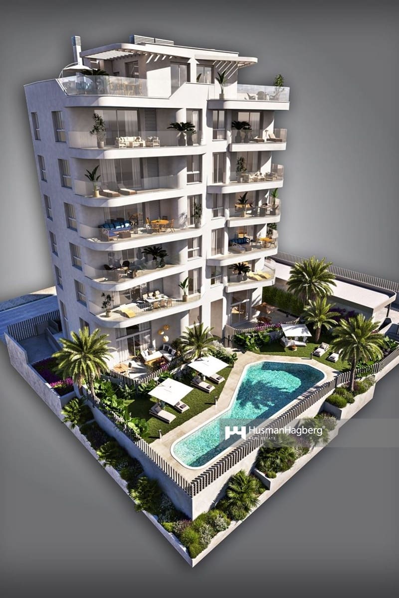 Apartamento de 2 habitaciones en La Villajoyosa / Vila Joiosa en venta con piscina - 495.000 € (Ref: 9398090)