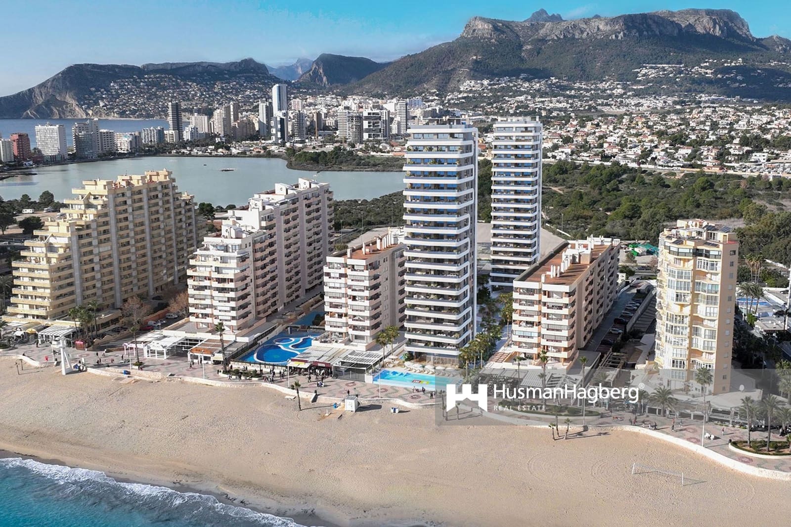 1 sovrum Lägenhet till salu i Calpe / Calp med pool - 380 000 € (Ref: 9400416)