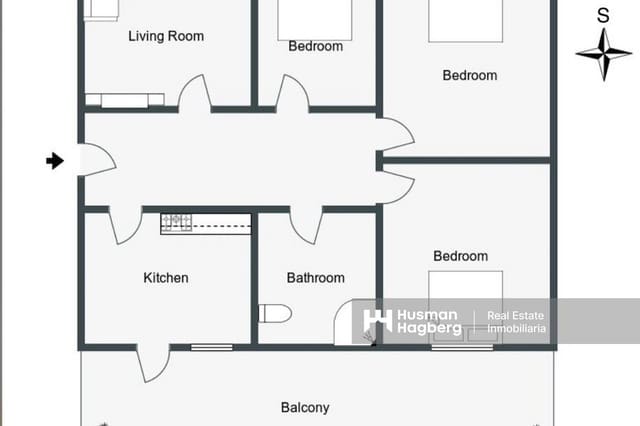 3 Zimmer Apartment zu verkaufen in Saladar, Dénia - 186.000 € (Ref: 9409111)