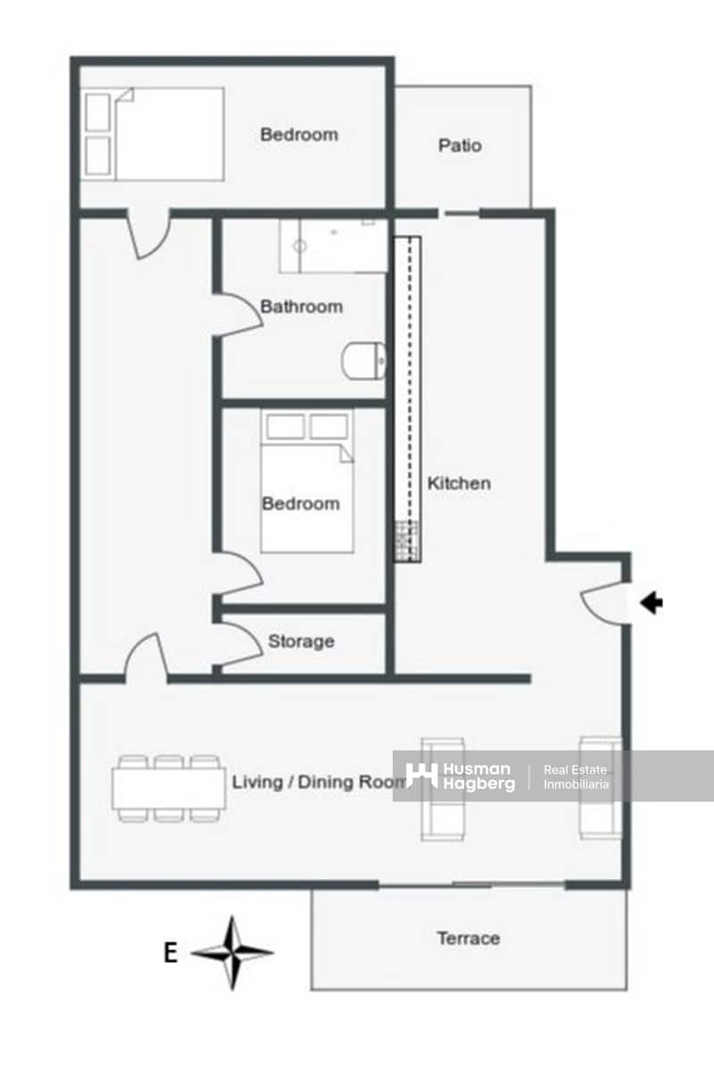 2 soveværelse Lejlighed til salg i Altea - € 273.000 (Ref: 9409115)