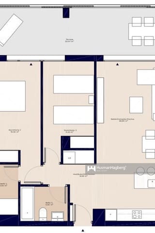 2 sovrum Lägenhet till salu i El Puerto, Dénia med pool - 350 000 € (Ref: 9425596)