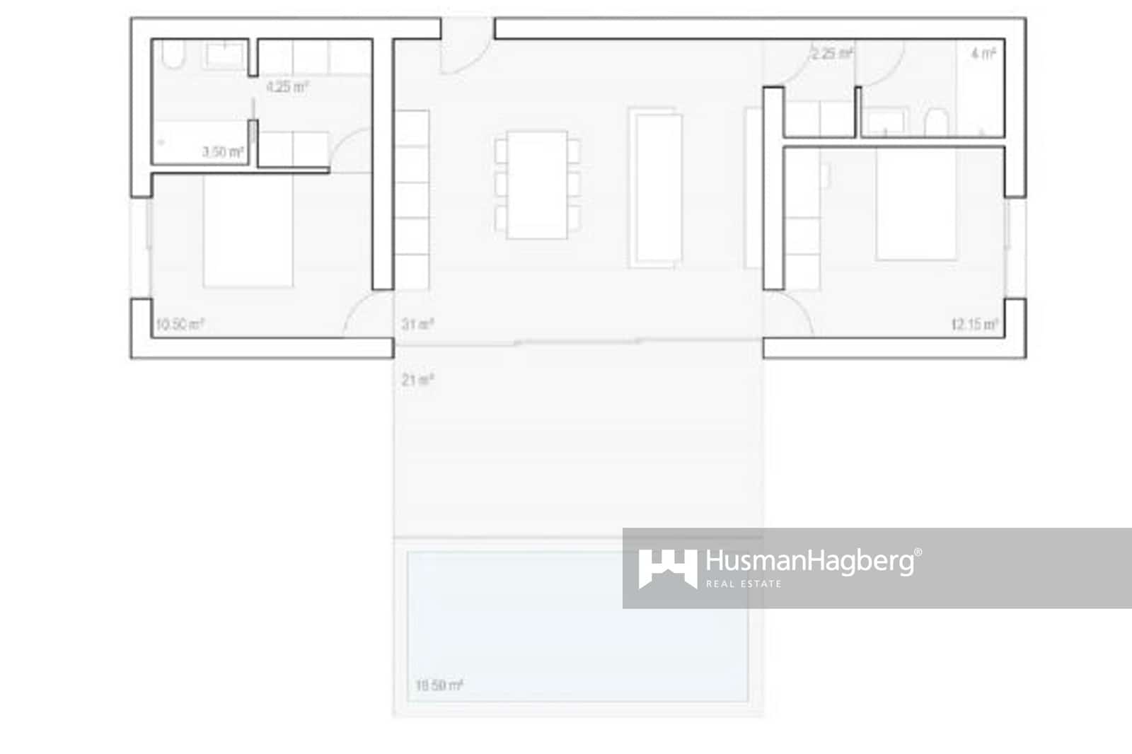 2 sovrum Villa till salu i Alfaz del Pi / L'Alfas del Pi med pool - 350 000 € (Ref: 9426767)