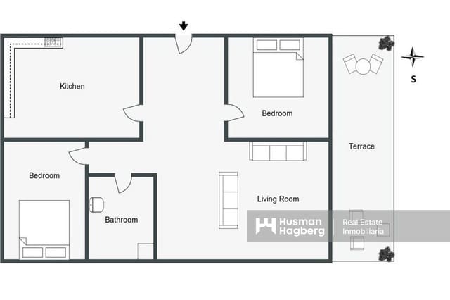 2 sovrum Lägenhet till salu i El Puerto, Dénia - 249 000 € (Ref: 9429504)