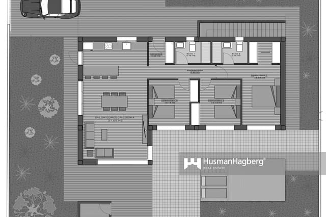 3 makuuhuone Huvila myytävänä paikassa Polop mukana uima-altaan - 520 000 € (Ref: 9429506)