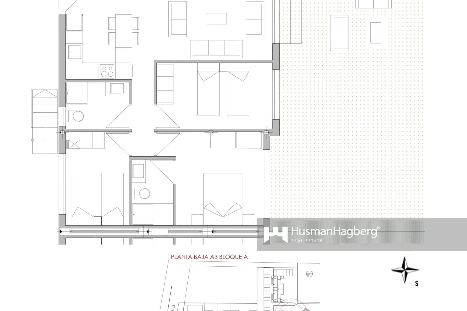 3 quarto Apartamento para venda em Denia com piscina - 315 000 € (Ref: 9442928)