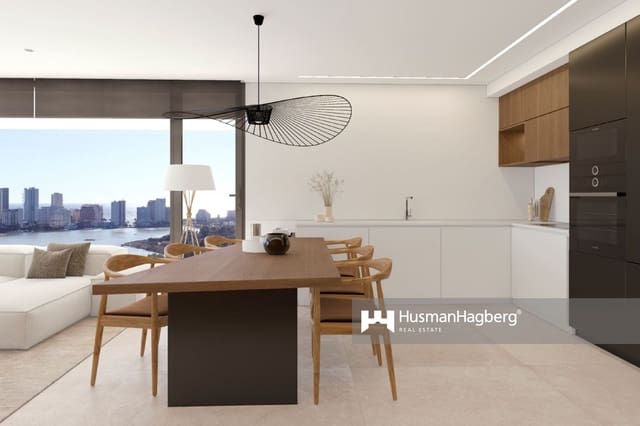 3 sovrum Lägenhet till salu i Levante - Playa Fossa, Calpe / Calp med pool - 830 000 € (Ref: 9442932)