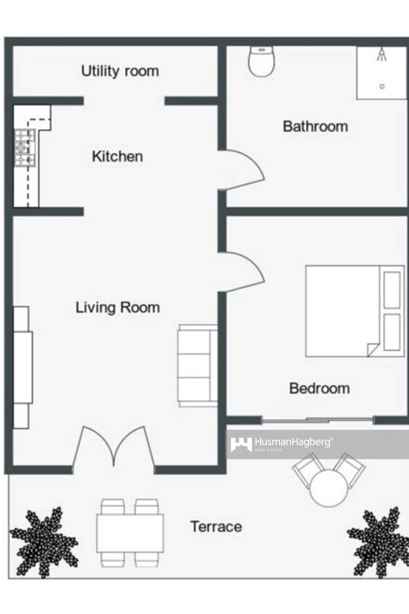 1 soverom Leilighet til salgs i Calpe / Calp med svømmebasseng - € 199 000 (Ref: 9442934)