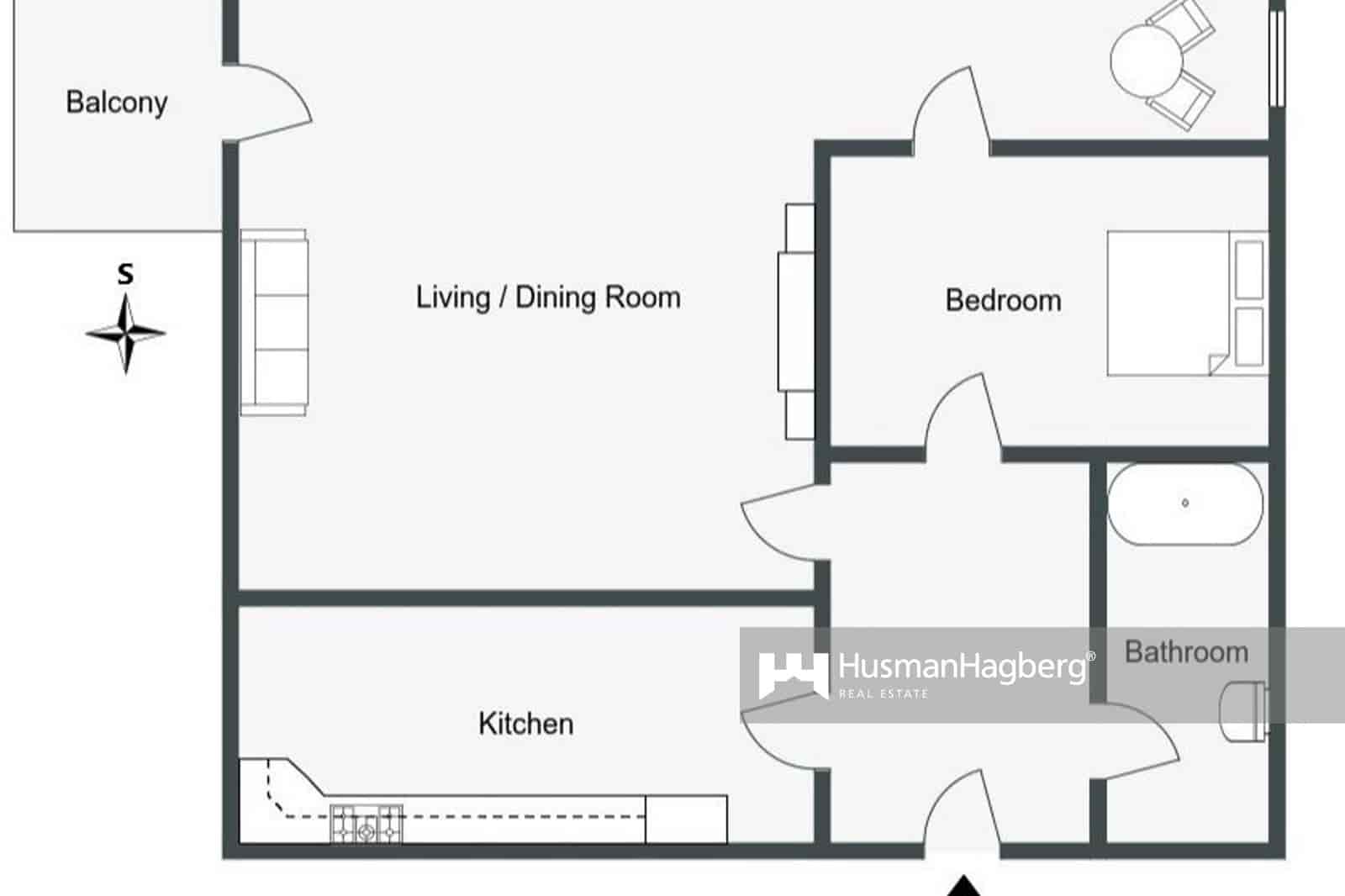 1 slaapkamer Appartement te koop in Benidorm met zwembad - € 230.000 (Ref: 9445656)